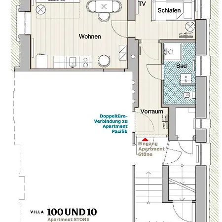 Villa100und10 Stone By Seebnb *